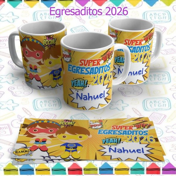 Producto - Tazas polimero egresaditos - 2