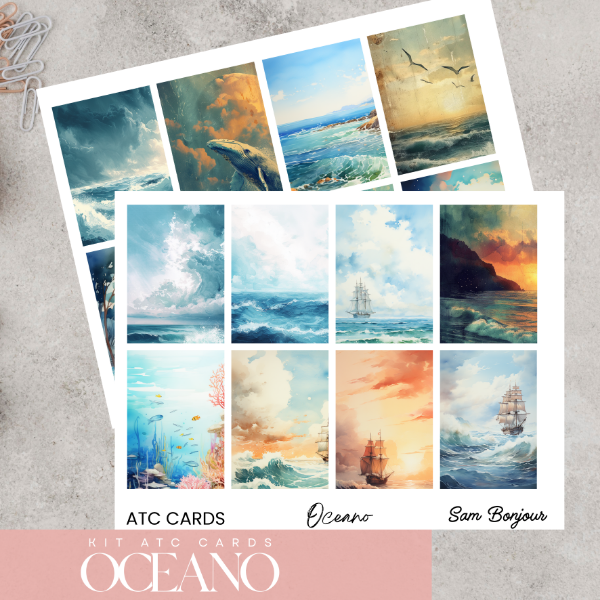 Producto - ATC CARDS: Oceano