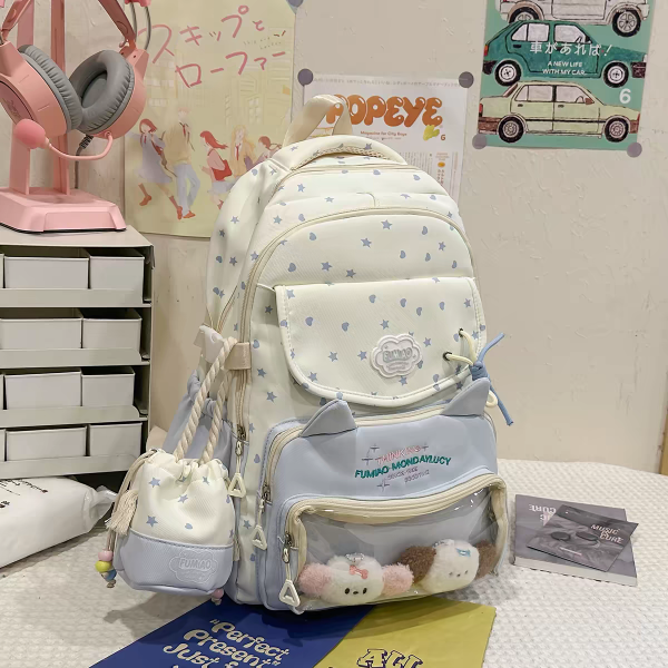 Producto - Mochila Pastel con accesorios - 2