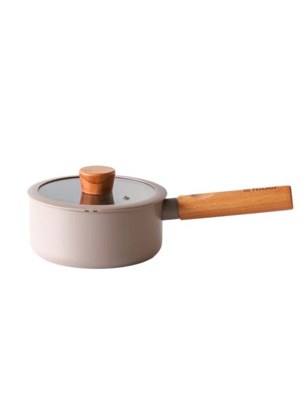 Producto - 101133 Batería de Cocina Noble 7 piezas Visón c/Mango de Madera - 1