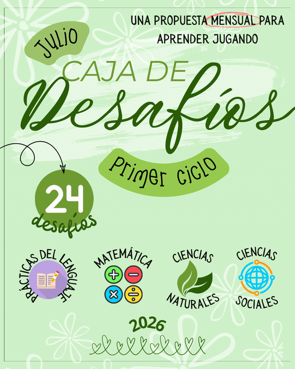 Producto - 2do Ciclo Caja de Desafíos Julio