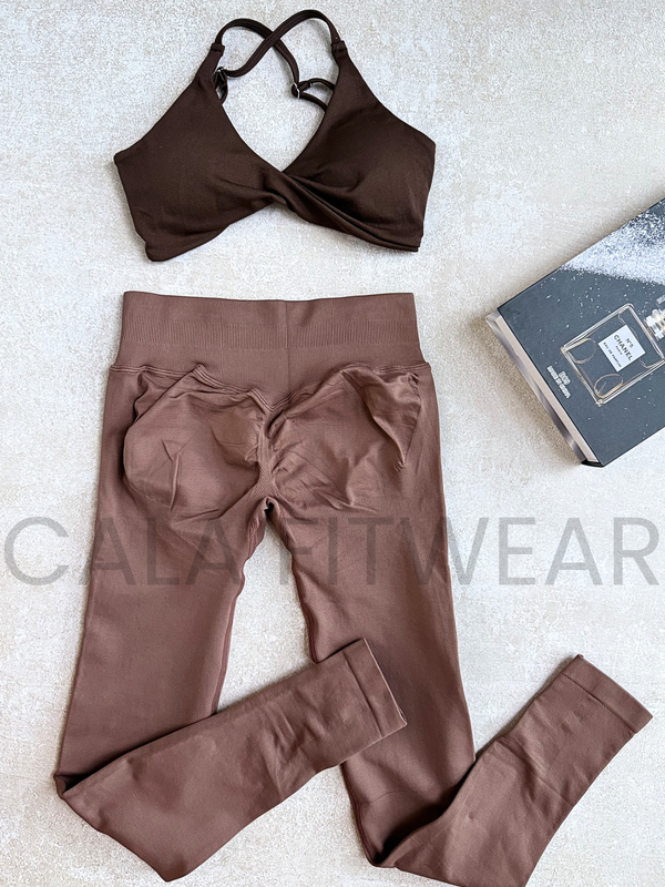 Producto - Calza JUS long choco S