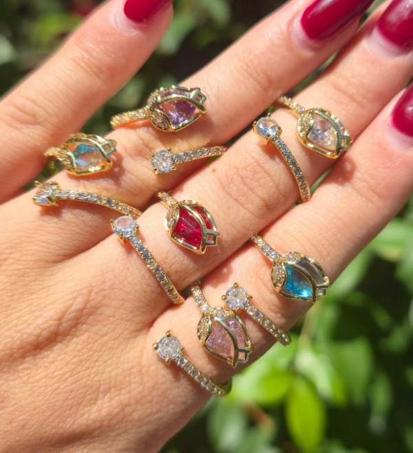 Producto - Anillo tulipan (ajustable)