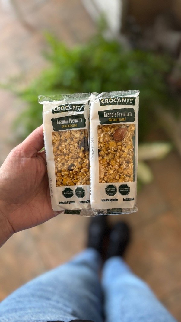 Producto - Barrita de Granola Premium x 50 gr- CROCANTE