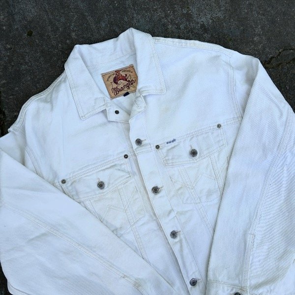 Producto - Campera de jean blanca - Wrangler TM