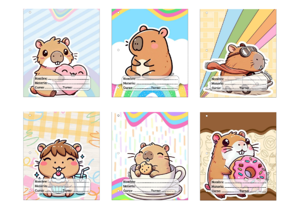 Producto - Mega separadores carátulas 2025