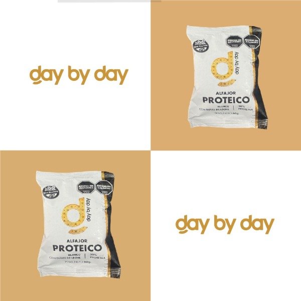 Producto - Alfajor Proteico 60 Grs Day By Day Sin Tacc Display 12 Unid