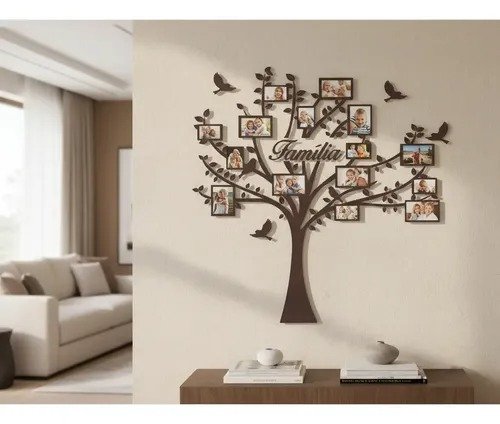 Producto - Aplique Portaretratos Familia Pared Decorativo - 3