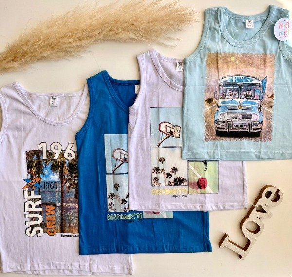 Producto - Musculosa Algodon Estampada - COD 1004