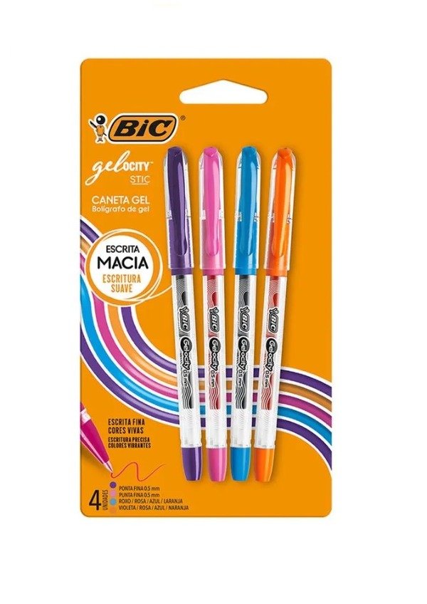 Producto - Boligrafo gel Gelocity x4 BIC