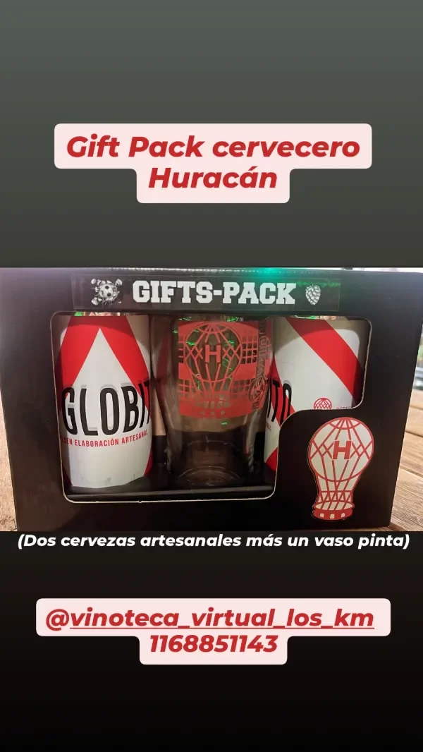Producto - Gift Pack Cervecero Huracán