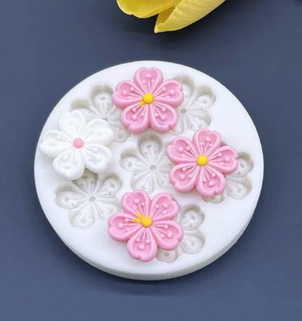 Producto - Molde 6 flor rosetas