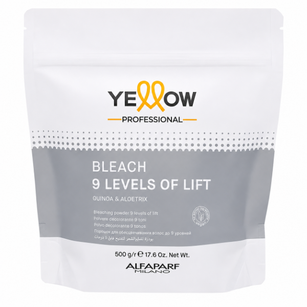 Producto - Yellow - Polvo Decolorante 9 tonos x 500 gr