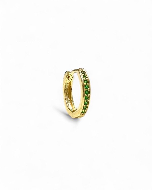 Producto - ARGOLLITA ZENA GREEN 11 mm (Unidad)