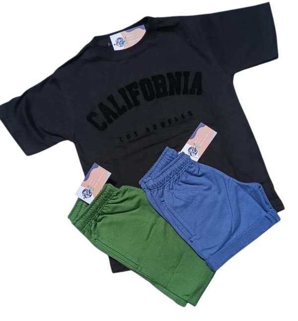 Producto - Remera California + Short Riders - 0