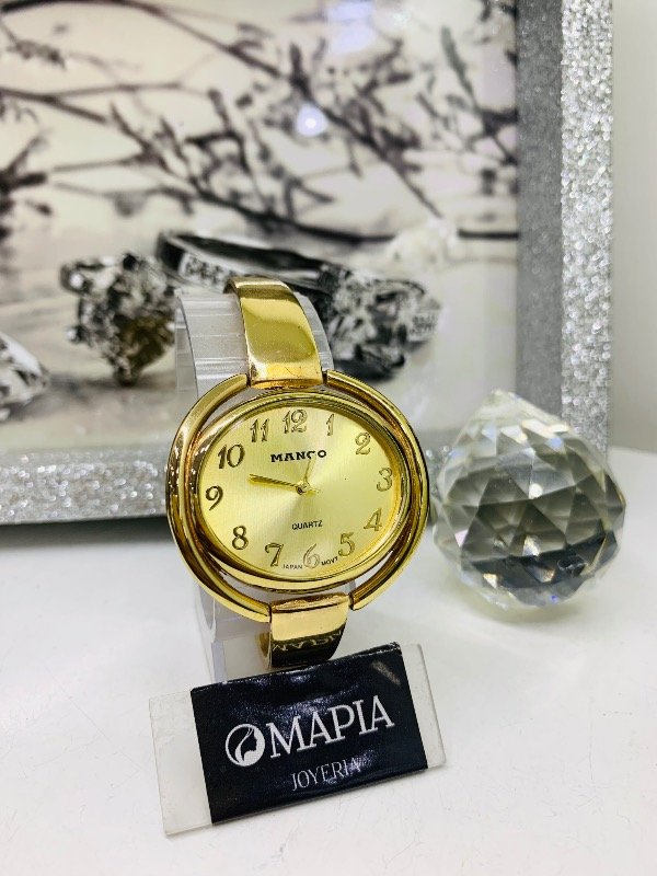 Producto - RELOJ - MANGO DORADO DAMA