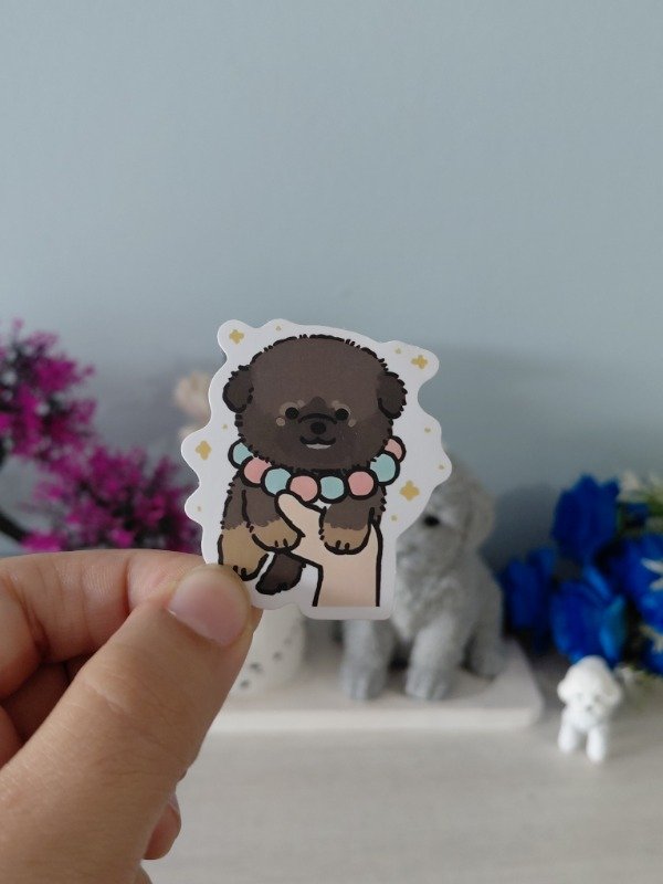Producto - Sticker "Perritos cute" 530
