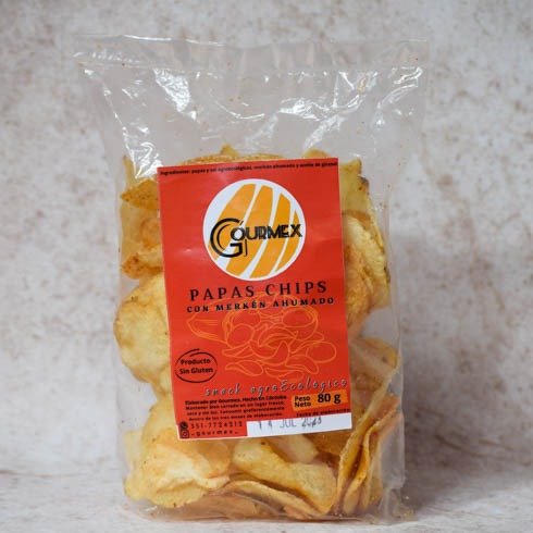 Producto - Papas Fritas con Merken - 80 Gr - Gourmex