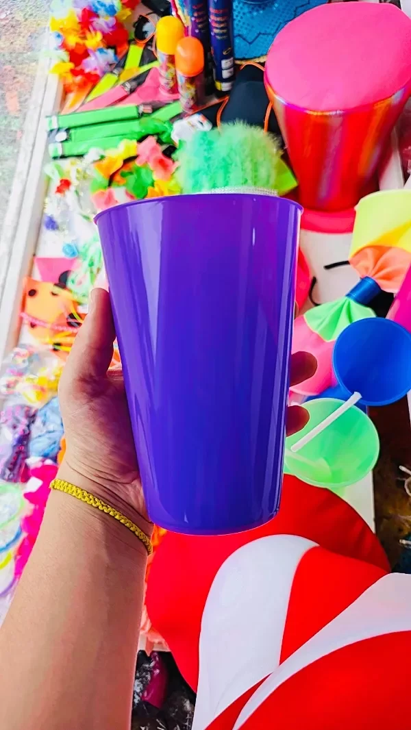 Producto - Vaso Recto Violeta 750 cc