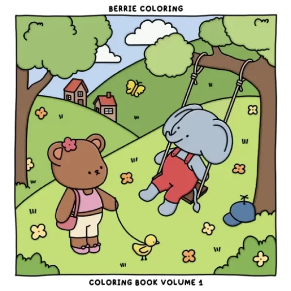 Producto - Berrie Coloring Book V1 - Libro para Colorear