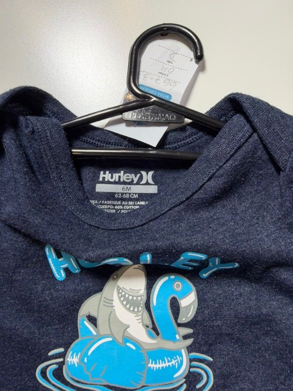 Producto - Body azul Hurley 6 meses - 3