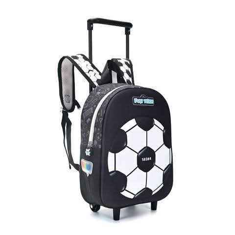 Producto - MOCHILA 12" CON CARRO FUTBOL 3D SKORA
