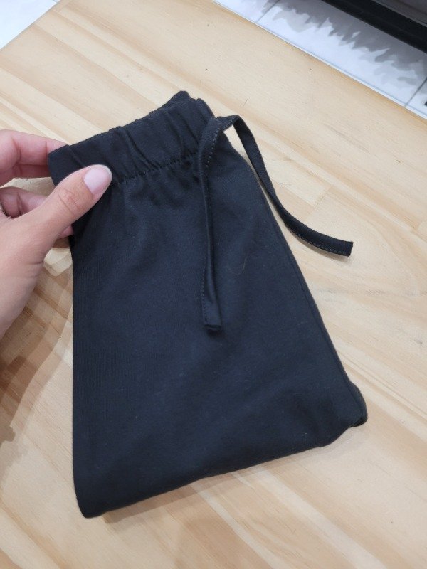 Producto - BABUCHITA ALGODON NEGRA - transferencia 8.491