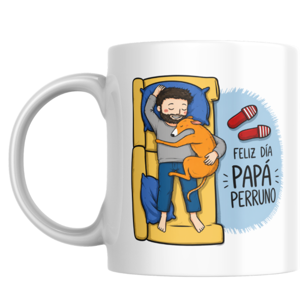 Producto - Taza - Dia del padre - feliz dia papa perruno - 0