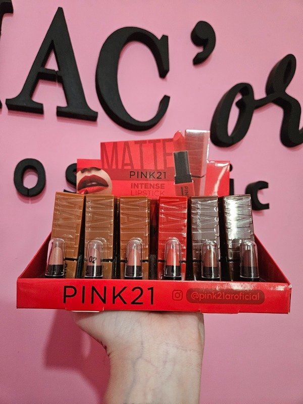 Producto - Labial en barra matte Pink 21 Intense - 0