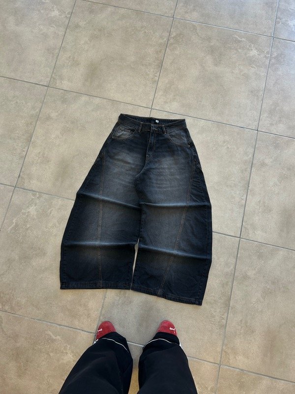 Producto - JEAN SUPER BAGGY BALLON BLACK