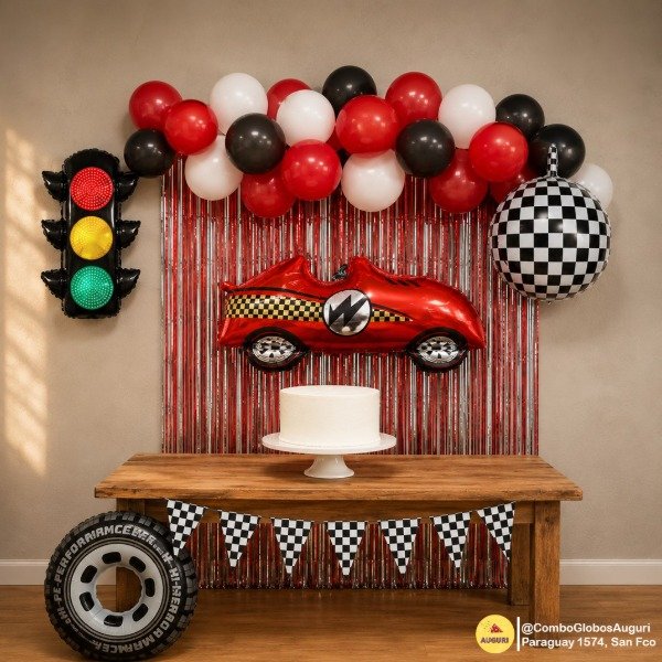 Producto - Combo Globos carrera - Fórmula 1