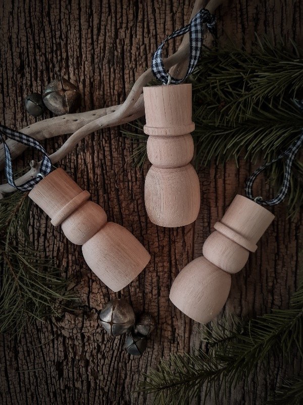 Producto - Adornos Snowman woody