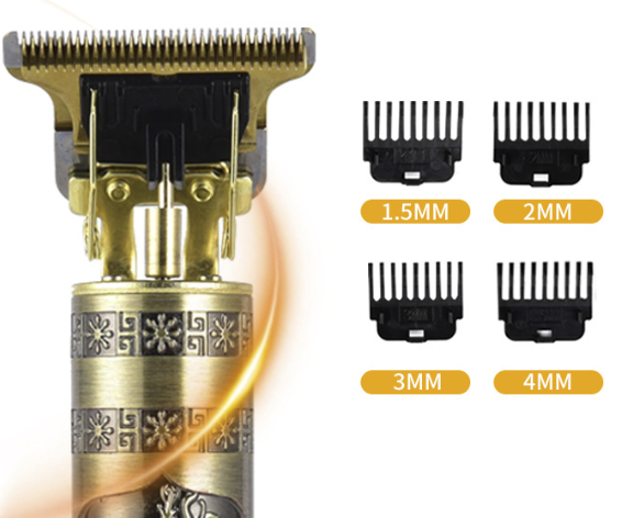 Producto - Máquina de corte de pelo recargable eléctrica Vintage - 2