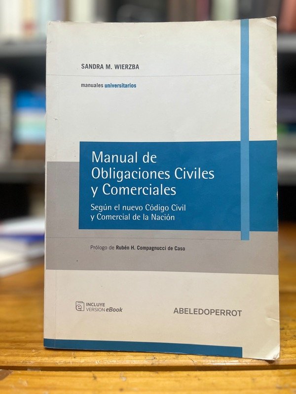Producto - Manual de Obligaciones Civiles y Comerciales