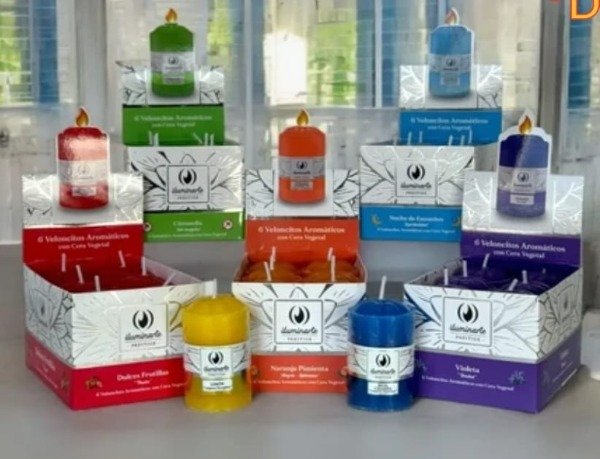 Producto - VELONCITO AROMATIZADO DE CERA - ILUMINARTE