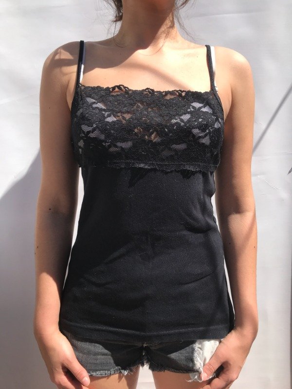 Producto - Basic lace top Carmine - 1