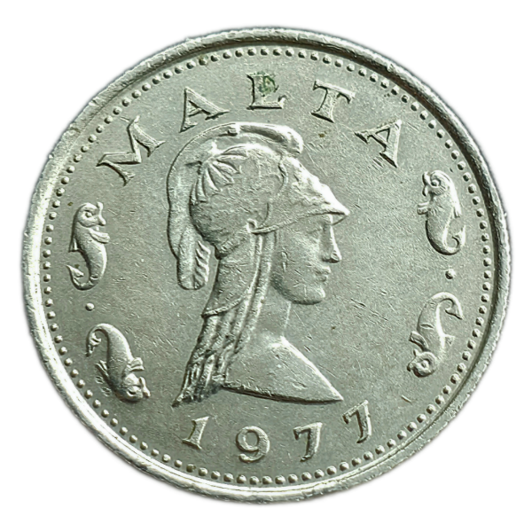 Producto - Malta 2 Cents 1972 Pentesilea Km#9 VF+
