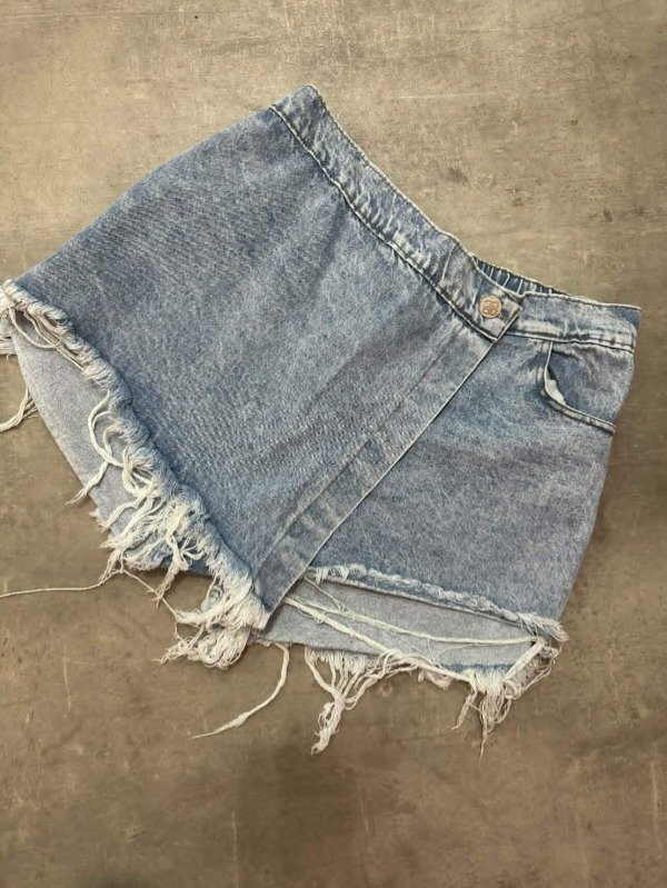 Producto - SKORT JEANS CELESTE