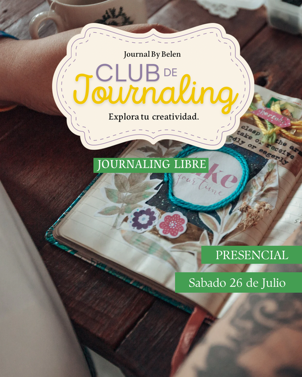 Producto - Club de Journaling: Sábado 26 de Julio
