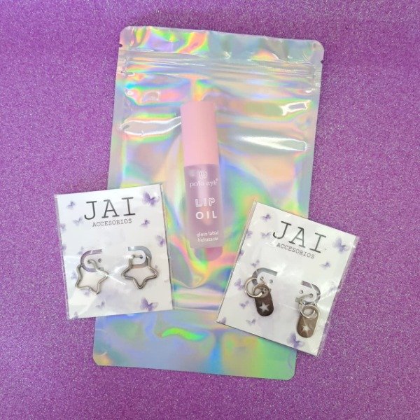 Producto - Set x2 argollas de acero quirúrgico