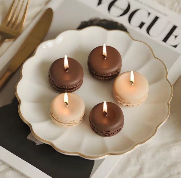 Producto - Molde silicona tapa macaron circular más relleno - 2