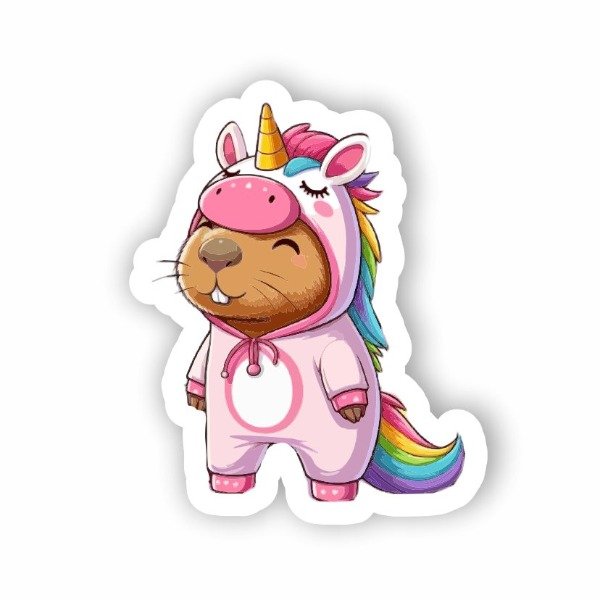 Producto - ST01148 Capibara unicornio