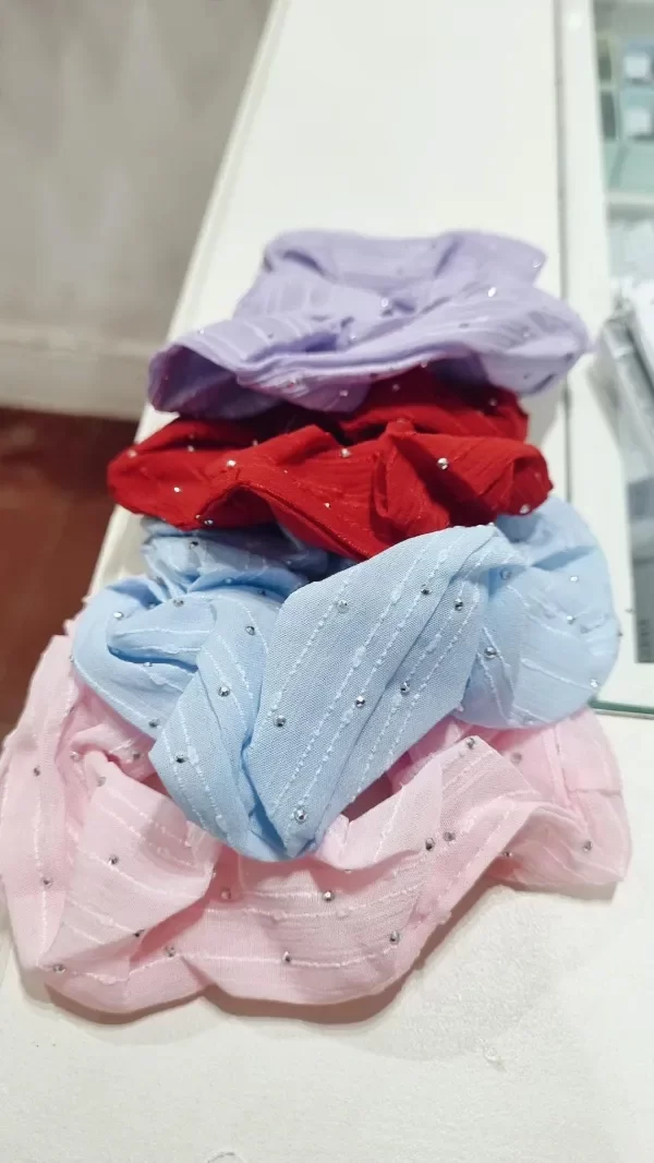 Producto - Scrunchie con strass varios colores