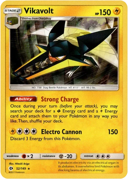 Producto - Vikavolt - 52/149 - Sun and Moon - Holo