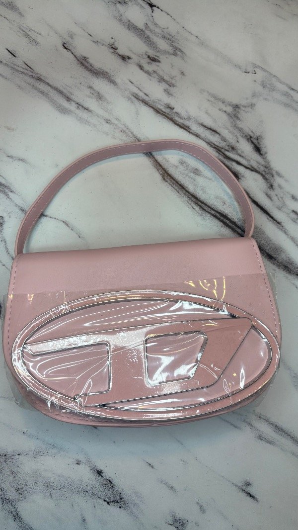 Producto - Minibag DIESEL rosa doble correa - 2