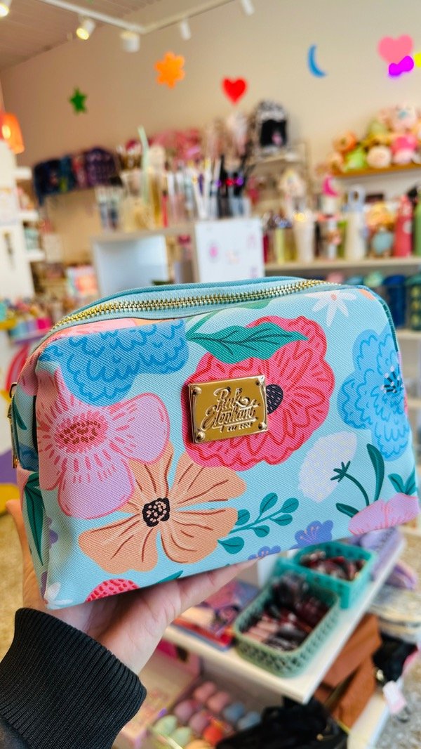 Producto - Neceser Pink Elephant Cuerina Aqua