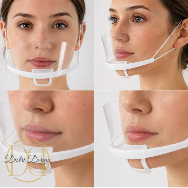 Producto - Barbijo Acrílico Transparente Reutilizable