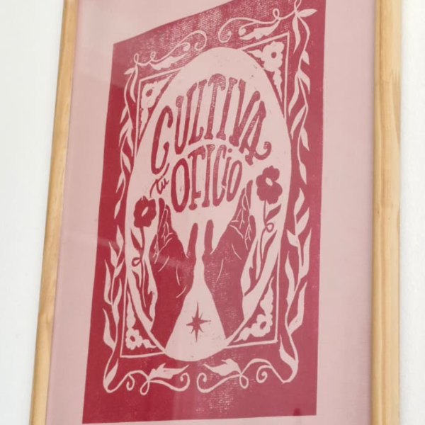 Producto - Grabado Cultiva tu oficio V (A3)