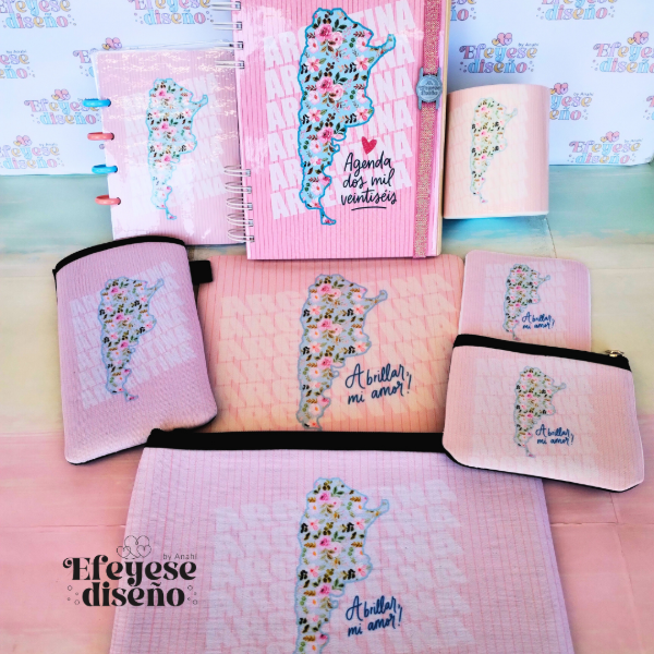 Producto - Combo Premium Argentina Rosa