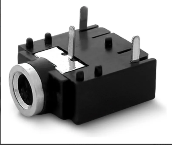 Producto - Pack 10 Fichas Jack 3.5 Mm Stereo Con Corte Para Chasis Negro